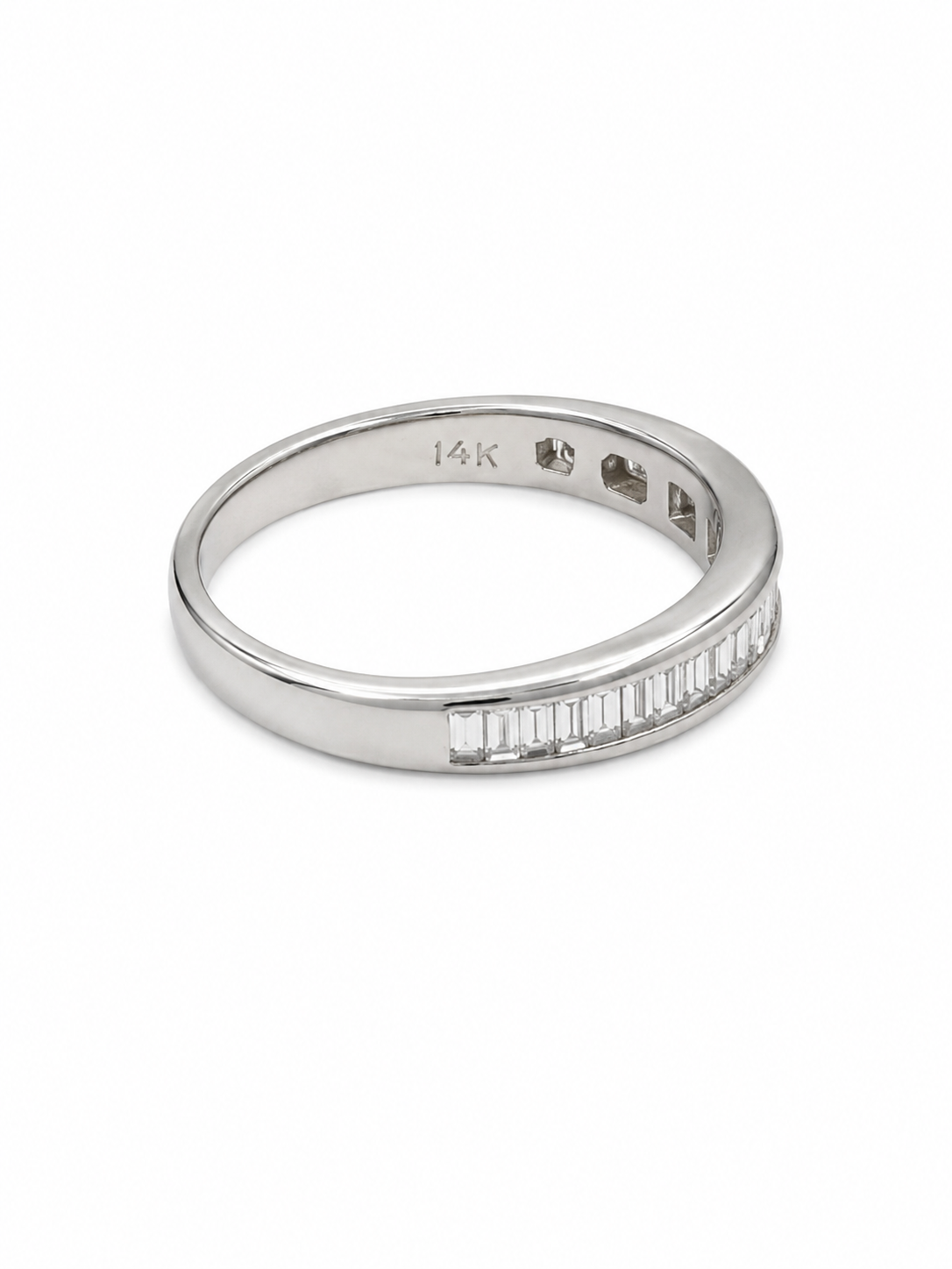 14KT White Gold 0.30 CTW Natural Diamond Ring [A2B1 - K12H00]