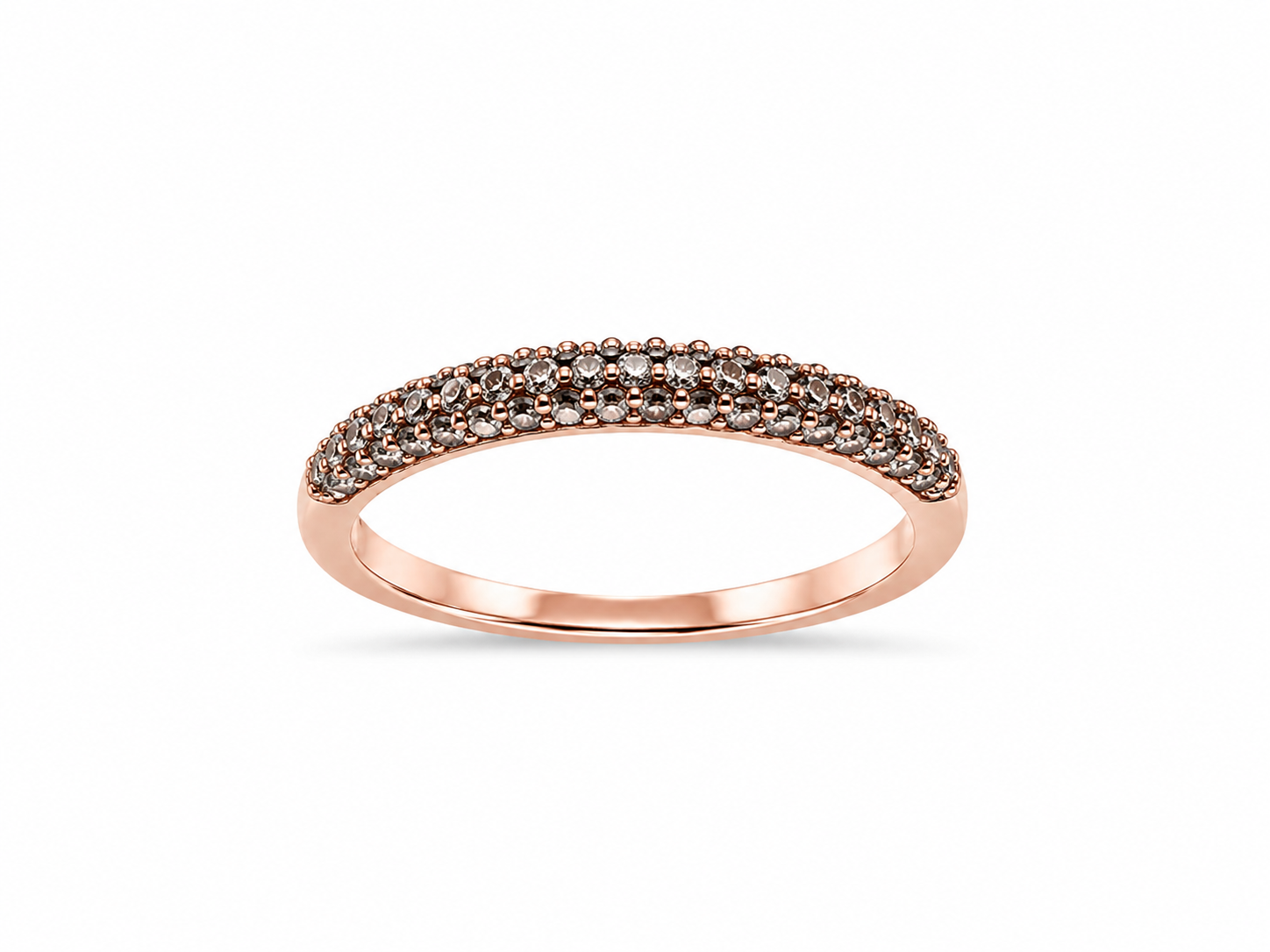 10KT Rose Gold 0.25 CTW Diamond Ring [A2B0 - K8H50]