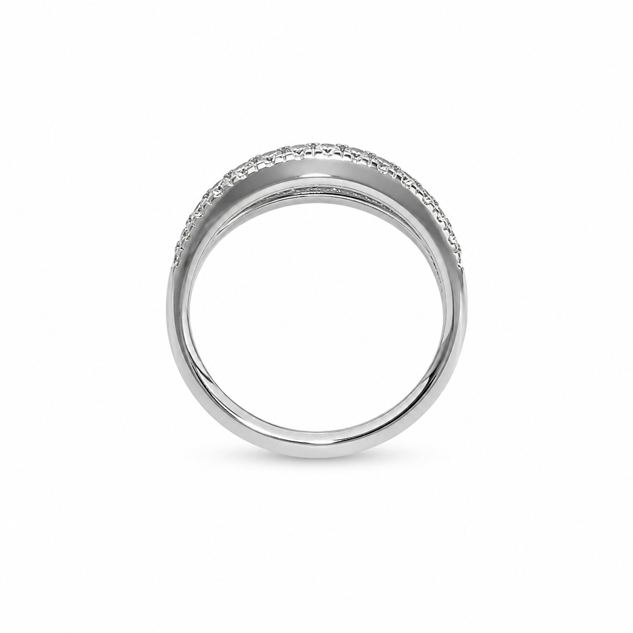 14KT White Gold 1.00 CTW Diamond Ring [A4B2 - K35H00]