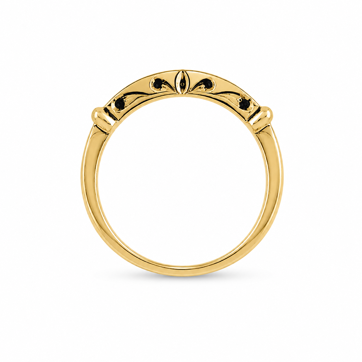 14KT Yellow Gold 0.40 CTW Diamond Ring [A3B5 - K2TH]