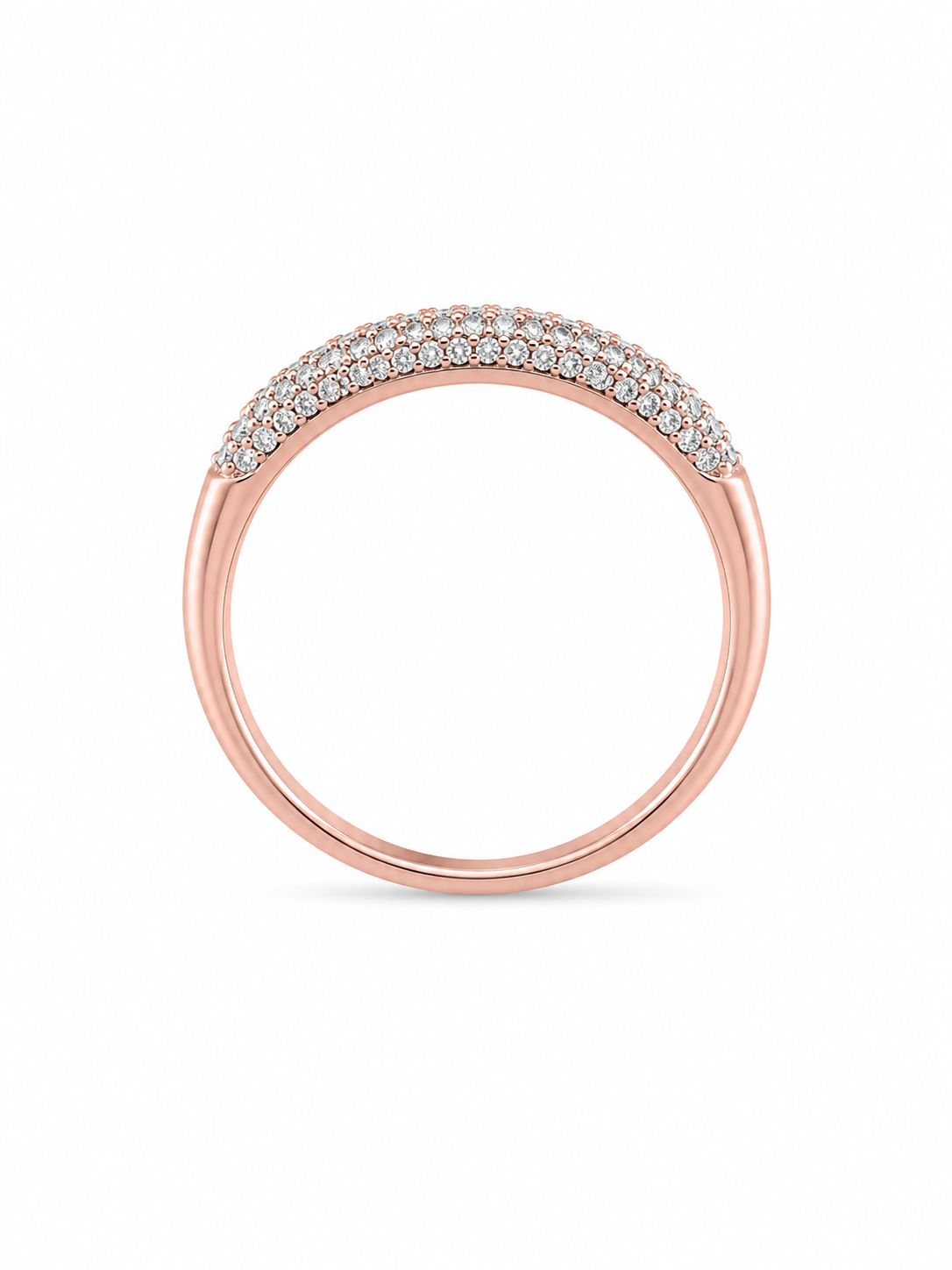 10KT Rose Gold 0.25 CTW Diamond Ring [A2B0 - K8H50]