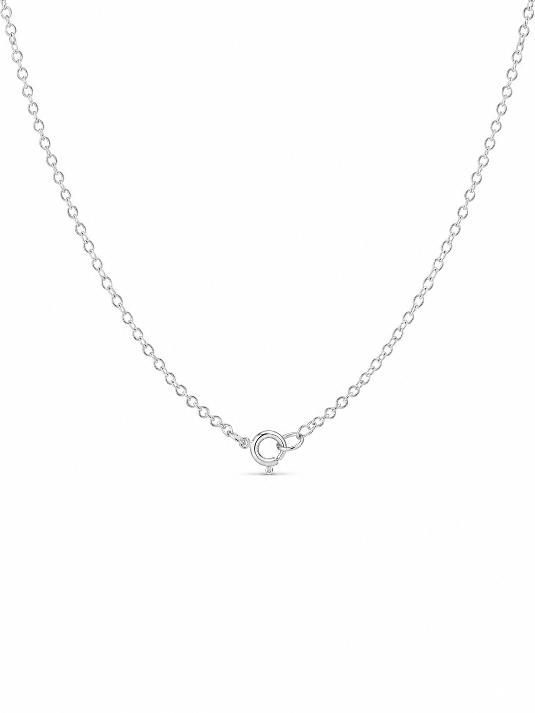 925 Sterling Silver Cubic Zirconium Lobster Lock Bowtie Necklace