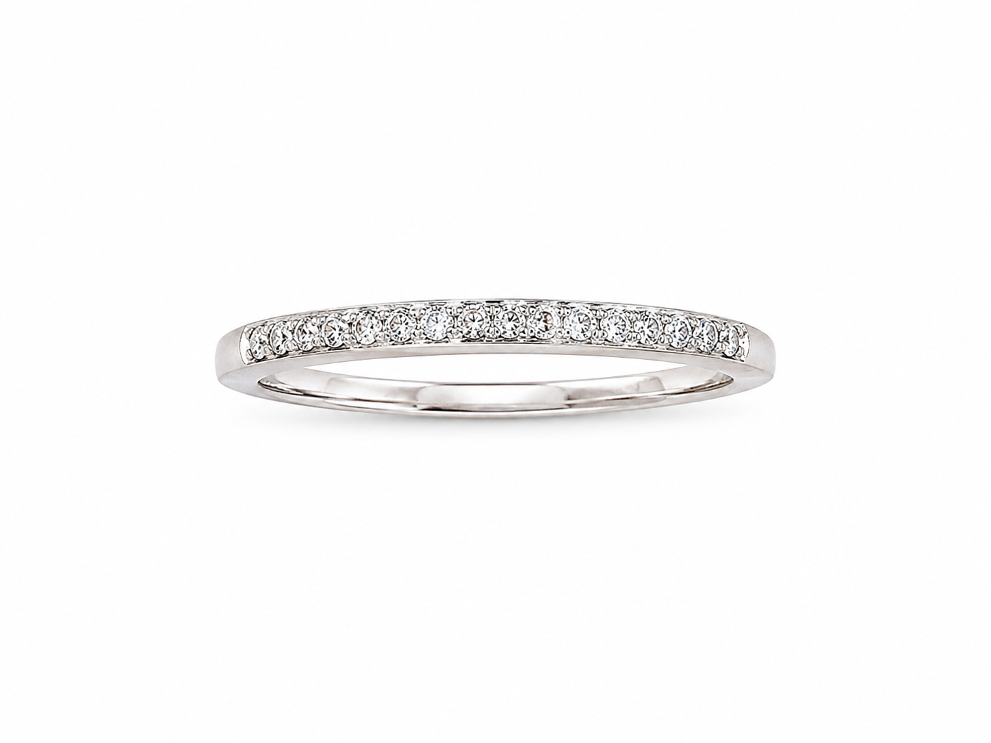 10KT White Gold 0.05 CTW Diamond Ring [A1B0 - K3H00]