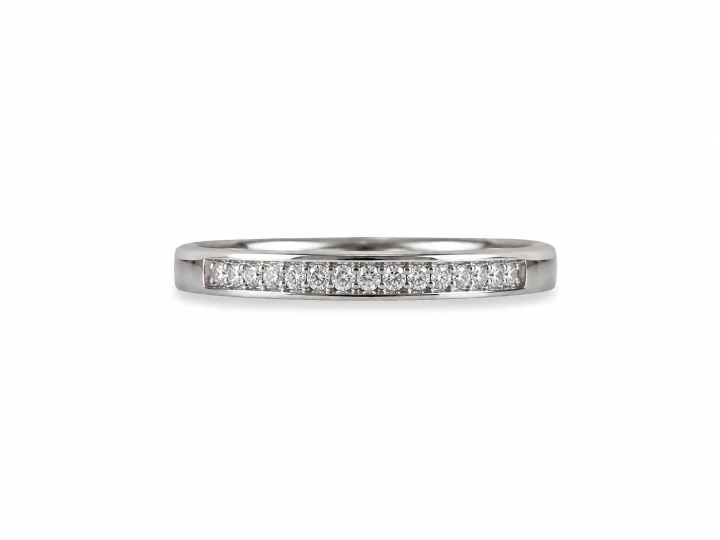 14KT White Gold 0.10 CTW Diamond Ring [A1B6 - K4H50]