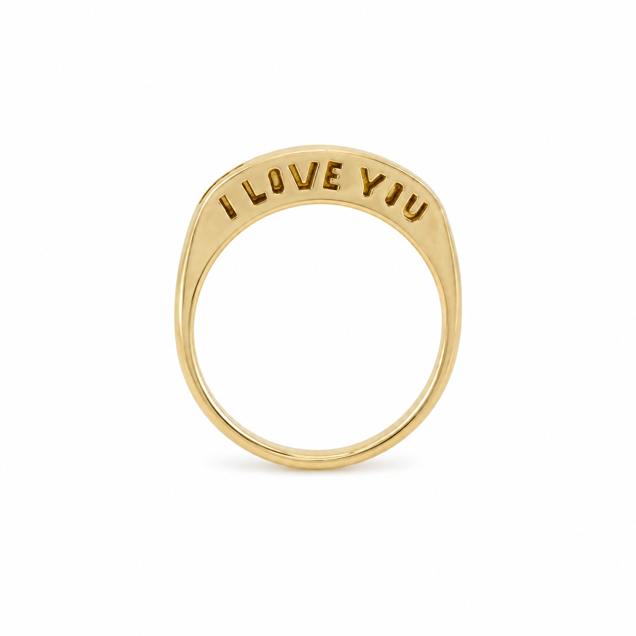 10KT Yellow Gold 0.10 CTW Diamond Ring [A2B5  - KS6H50]