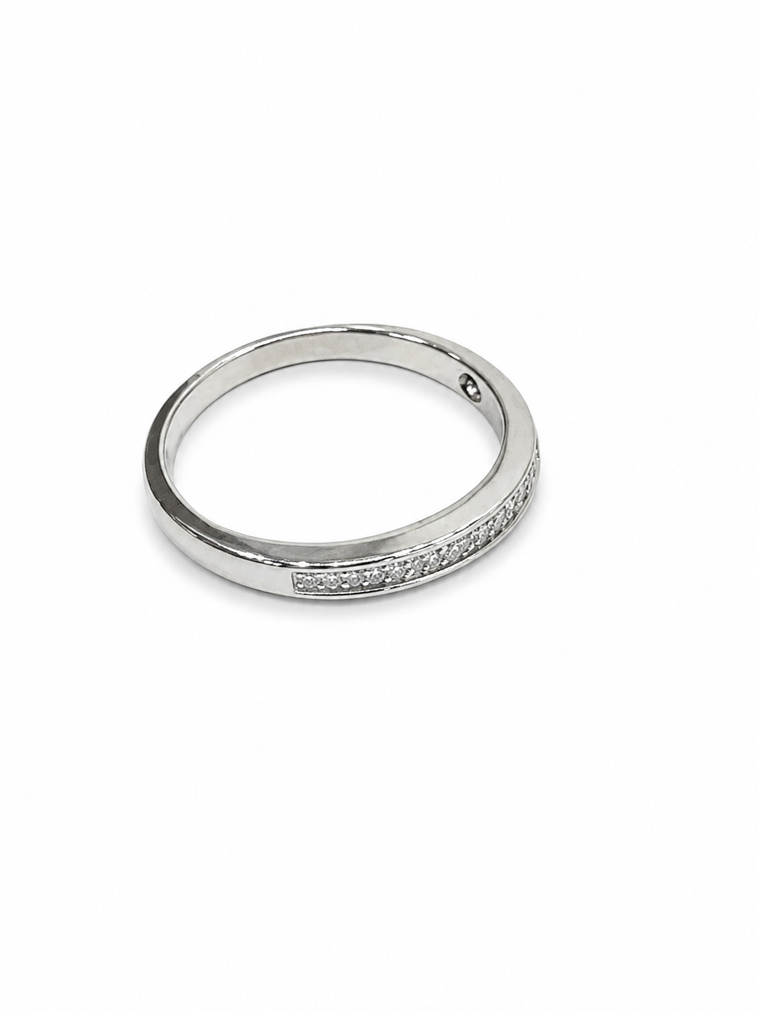 14KT White Gold 0.10 CTW Diamond Ring [A1B6 - K4H50]
