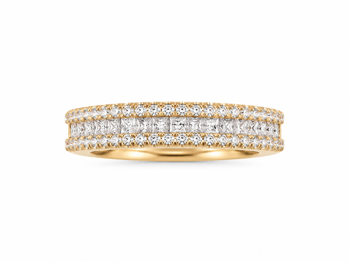 14KT Yellow Gold 0.50 CTW Diamond Ring [A2B5 - K16H00]
