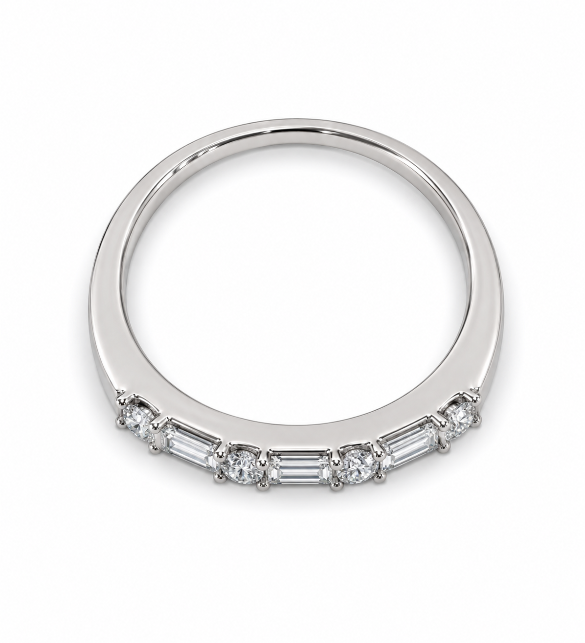 14KT White Gold 0.10 CTW Diamond Ring [A1B8 - K6H00]