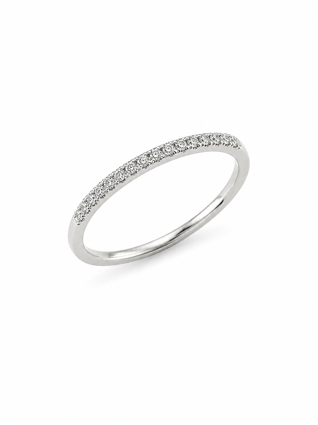 14KT White Gold 0.10 CTW Diamond Ring [A1B2 - K7H00]