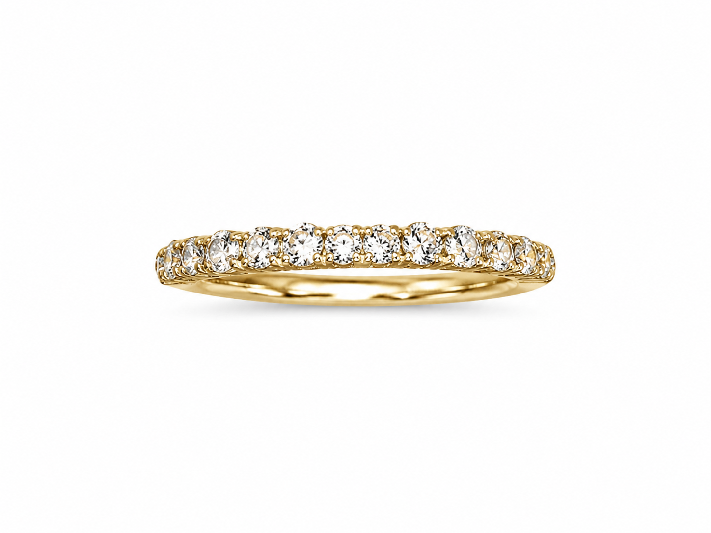 18KT Yellow Gold 0.25 CTW Diamond Ring [A0B8 - KS9H75]