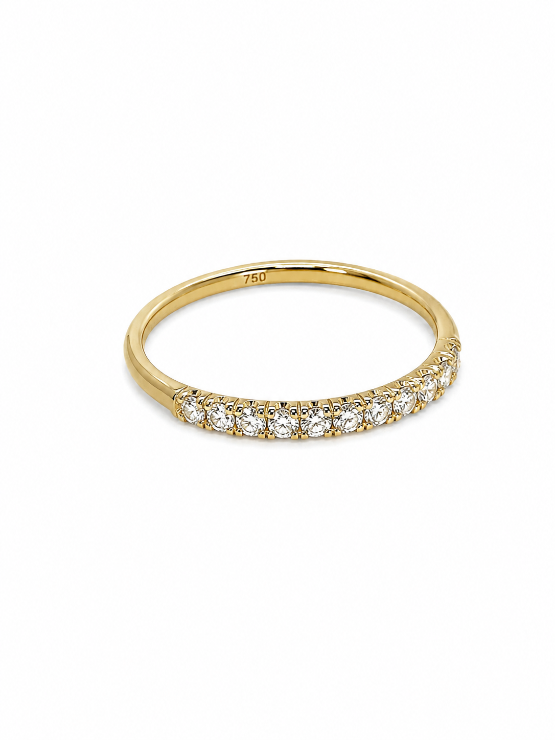 18KT Yellow Gold 0.25 CTW Diamond Ring [A0B8 - KS9H75]