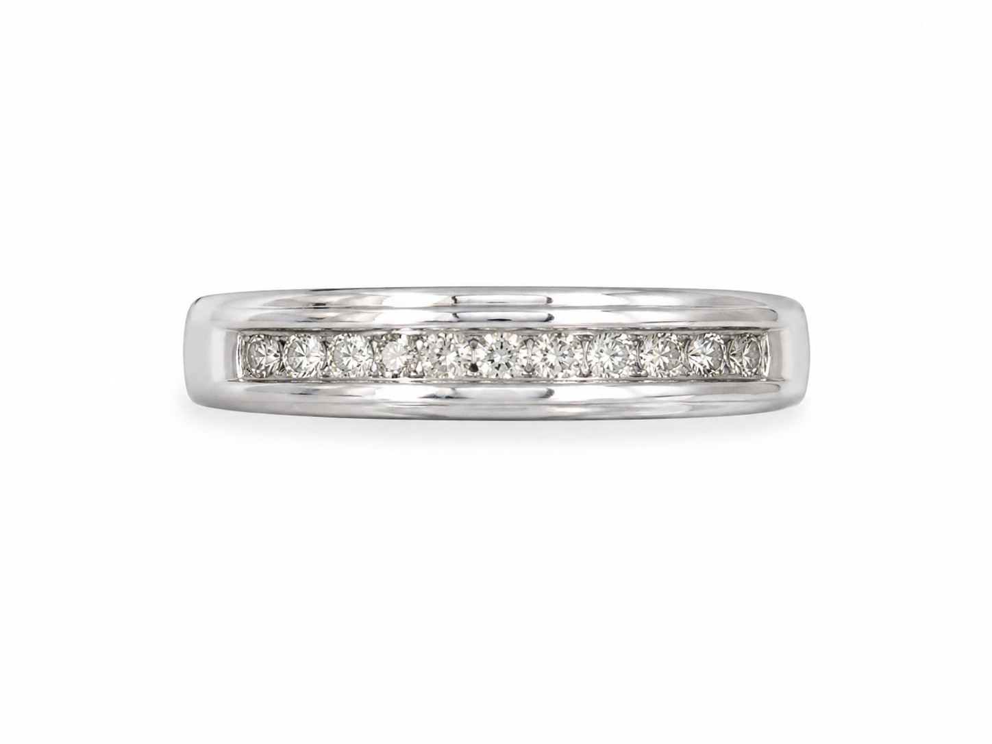 10KT White Gold 0.25 CTW Diamond Ring [A2B6 - K7H50]