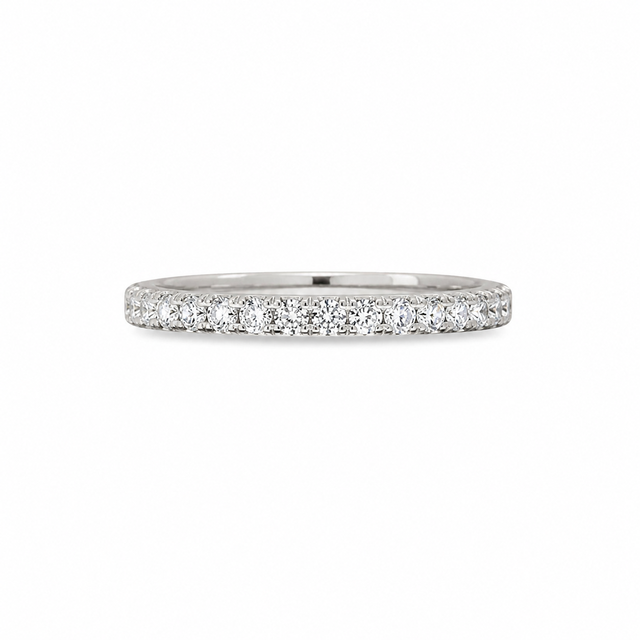 18KT White Gold 0.20 CTW Diamond Ring [A2B1 - K12H00]
