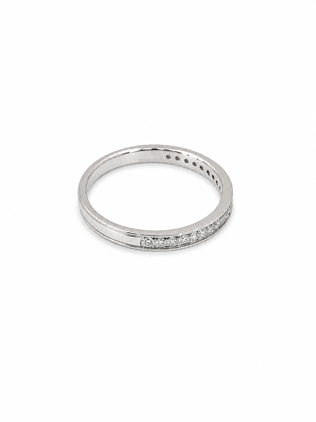 18KT White Gold 0.20 CTW Diamond Ring [A2B1 - K12H00]
