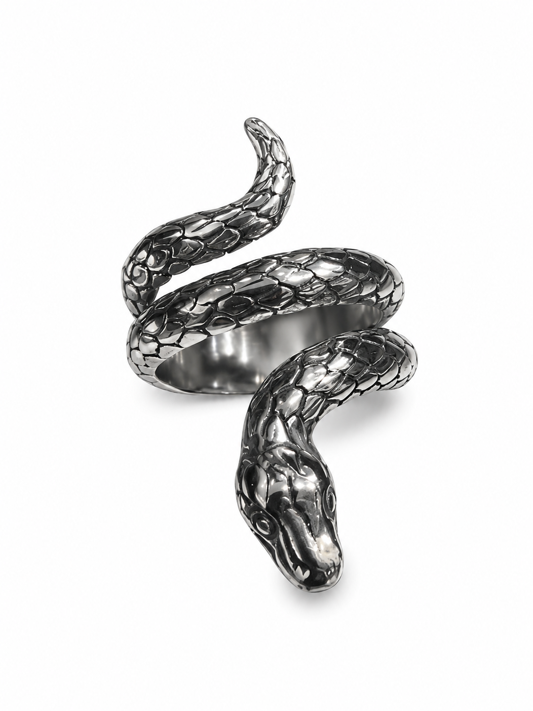 Stainless Steel Snake Ring
