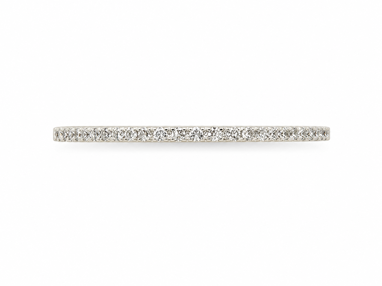 10KT White Gold 0.06 CTW Diamond Ring [A0B9 - K2H75]