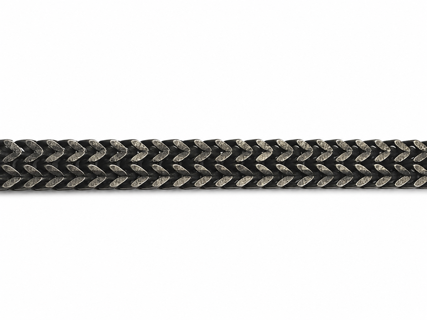 Stainless Steel Wolf Bracelet Black
