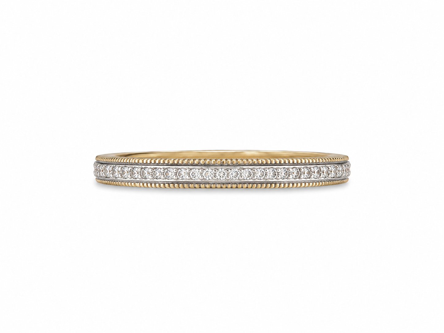 10KT Yellow Gold 0.05 CTW Diamond Ring [A1B6 - K4H00]