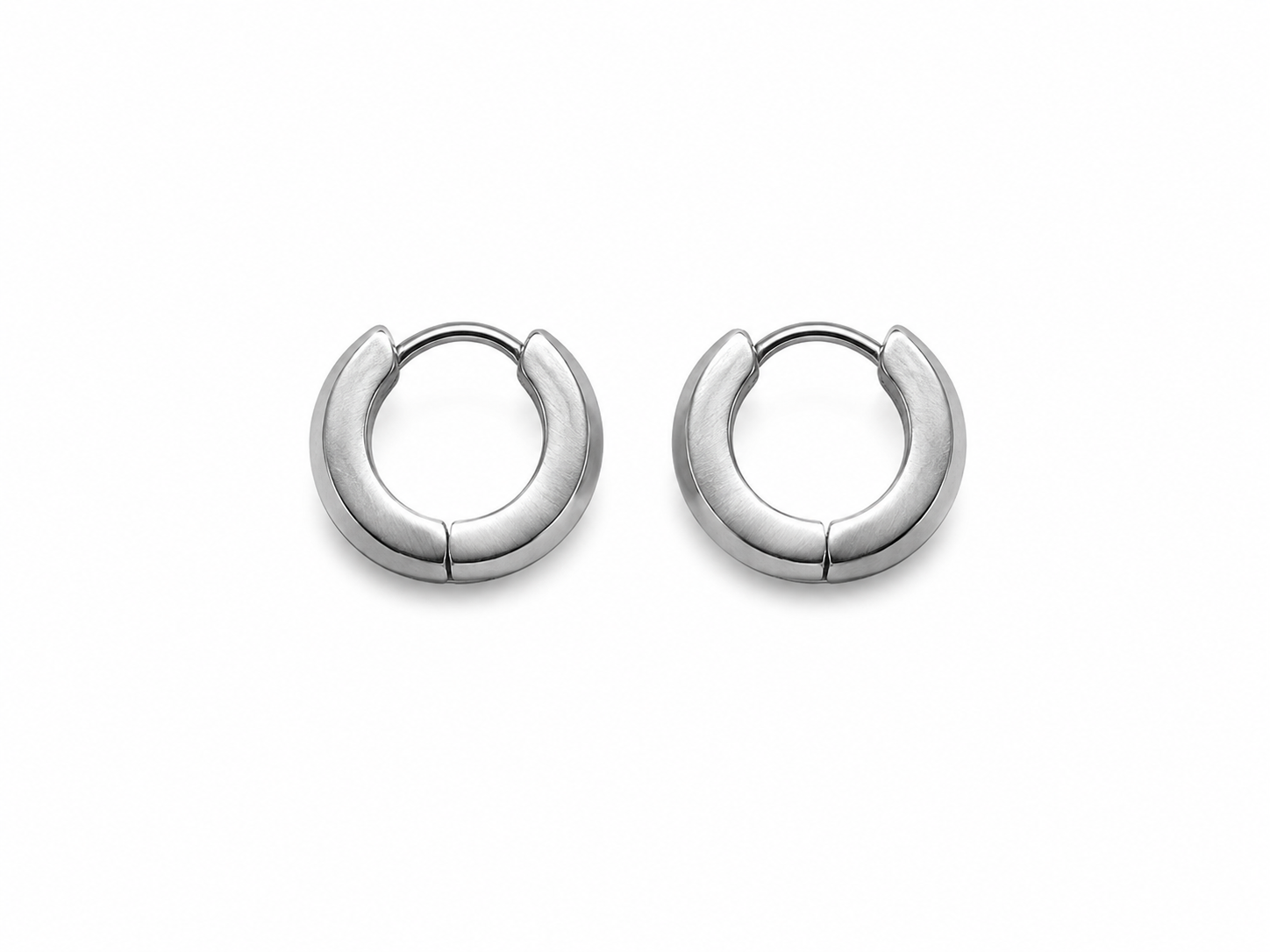 Stainless Steel Hoop Earrings