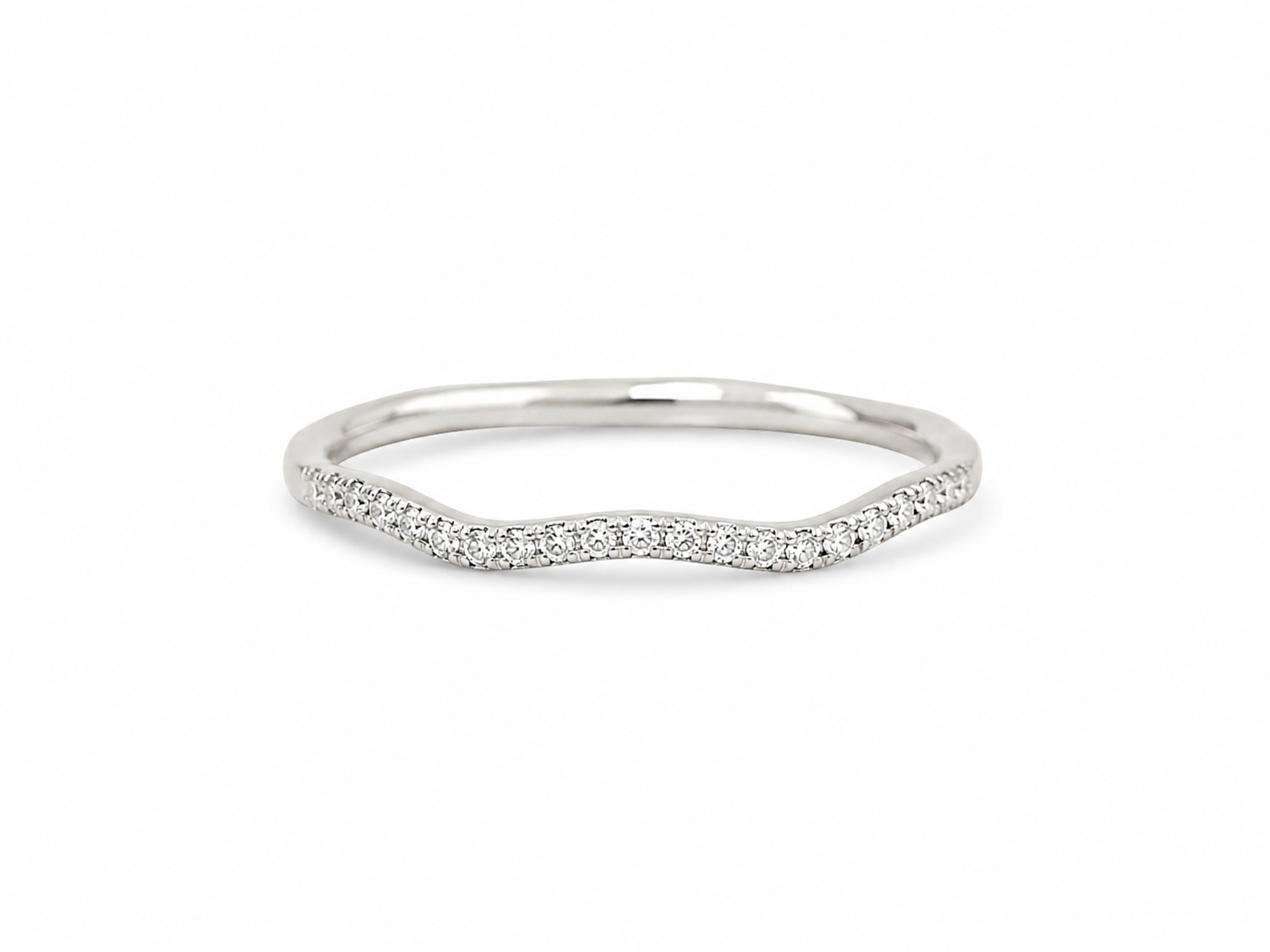 14KT White Gold 0.20 CTW Diamond Ring [A1B4 - K5H20]
