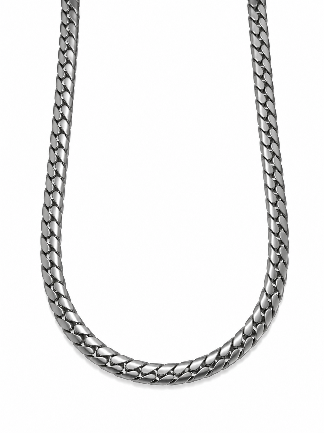 Stainless Steel Flat Cuban Chain