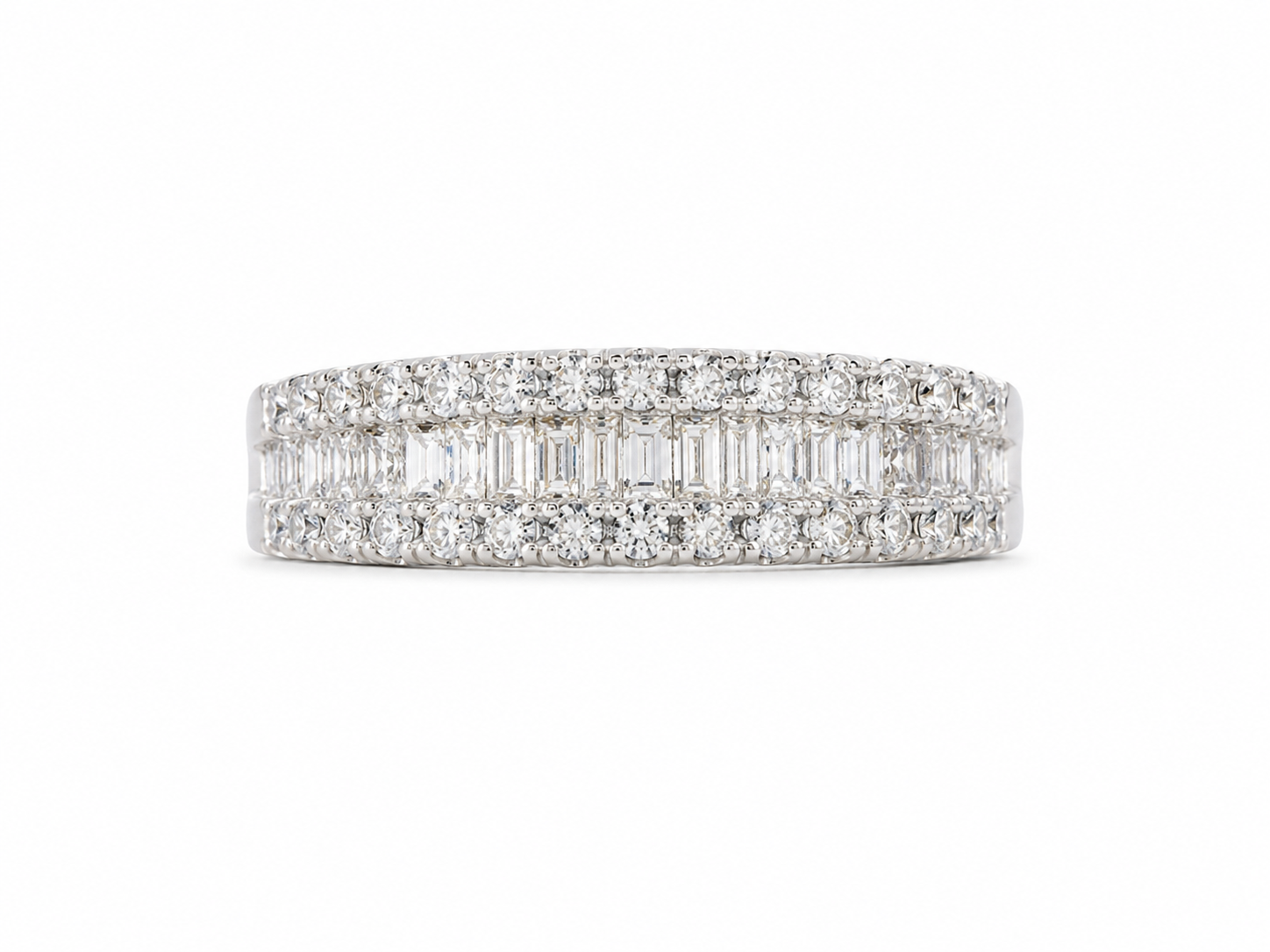 18KT White Gold 0.5 CTW Diamond Ring [A2B3 - KS21H00]