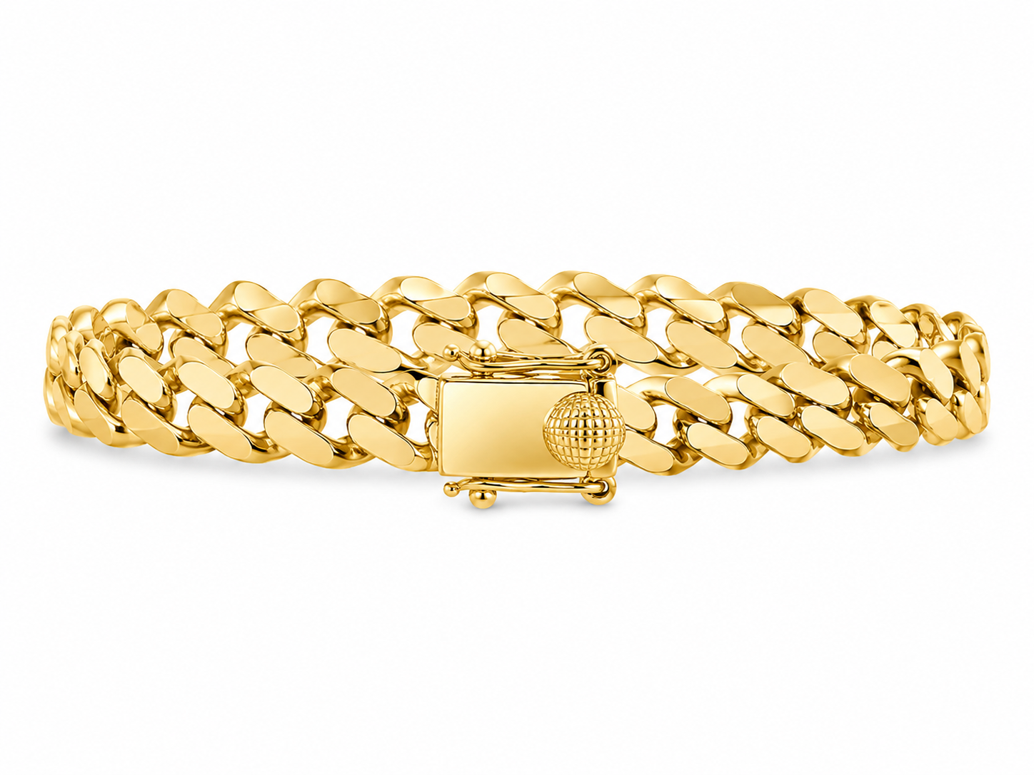 14KT Yellow Gold Cuban 5 mm Bangle Bracelet