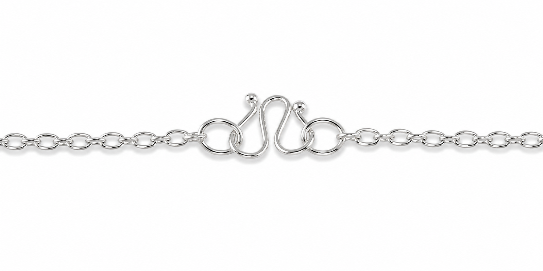 Brass Four Leaf Clover Necklace
