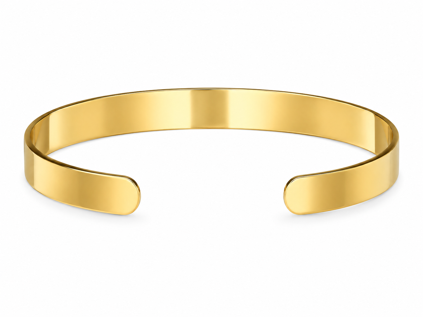 Stainless Steel Yellow Bangle