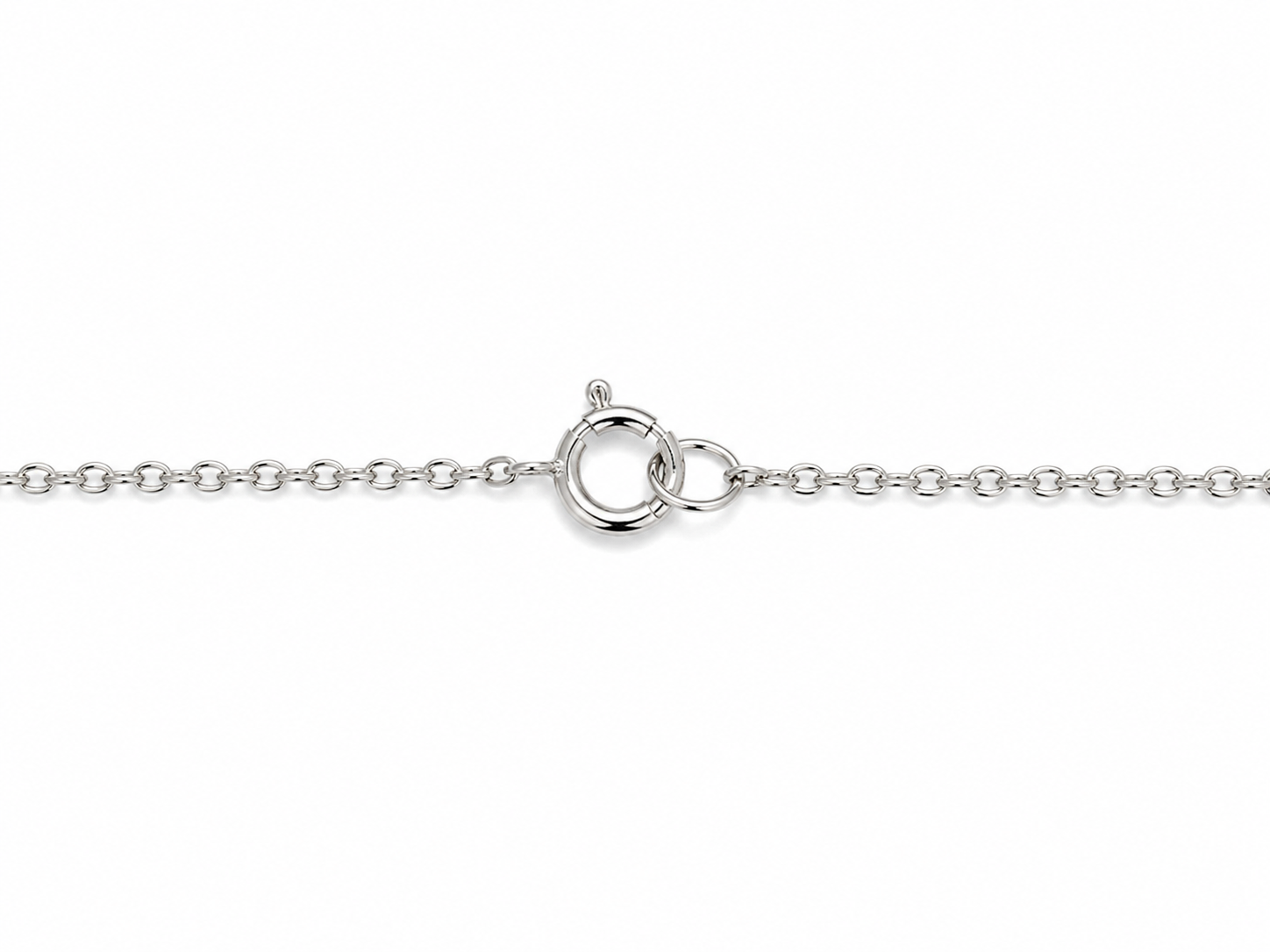 Sterling Silver 925 Pear Shaped Cubic Zirconium Necklace