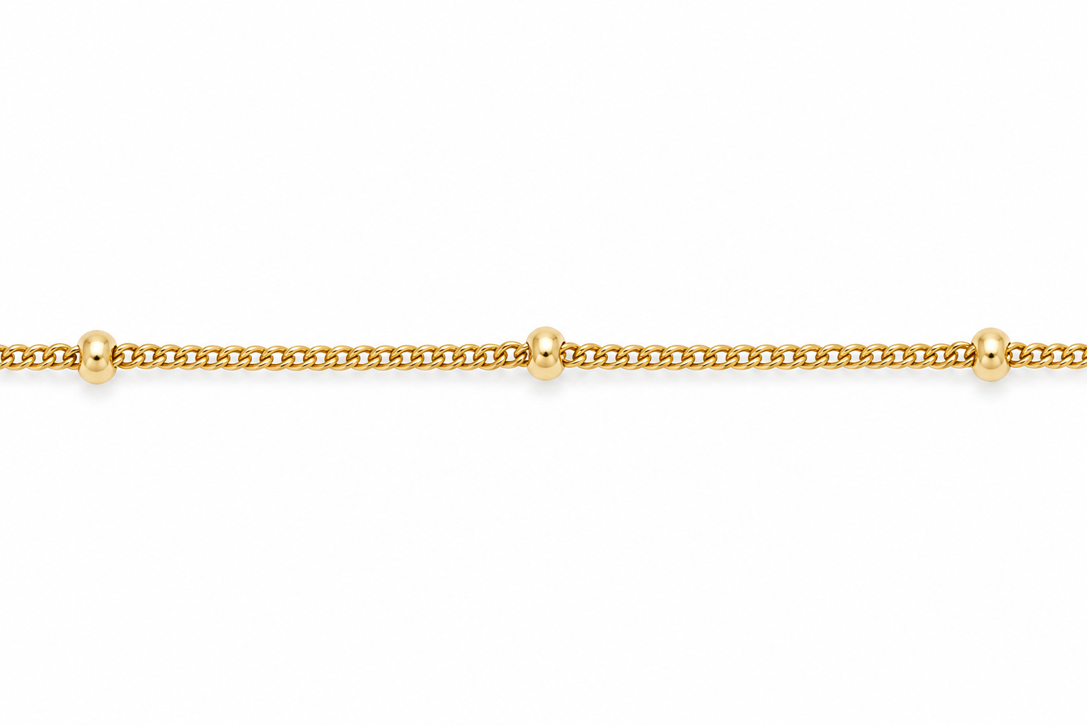 14KT Yellow Gold Ladies Rosary Necklace