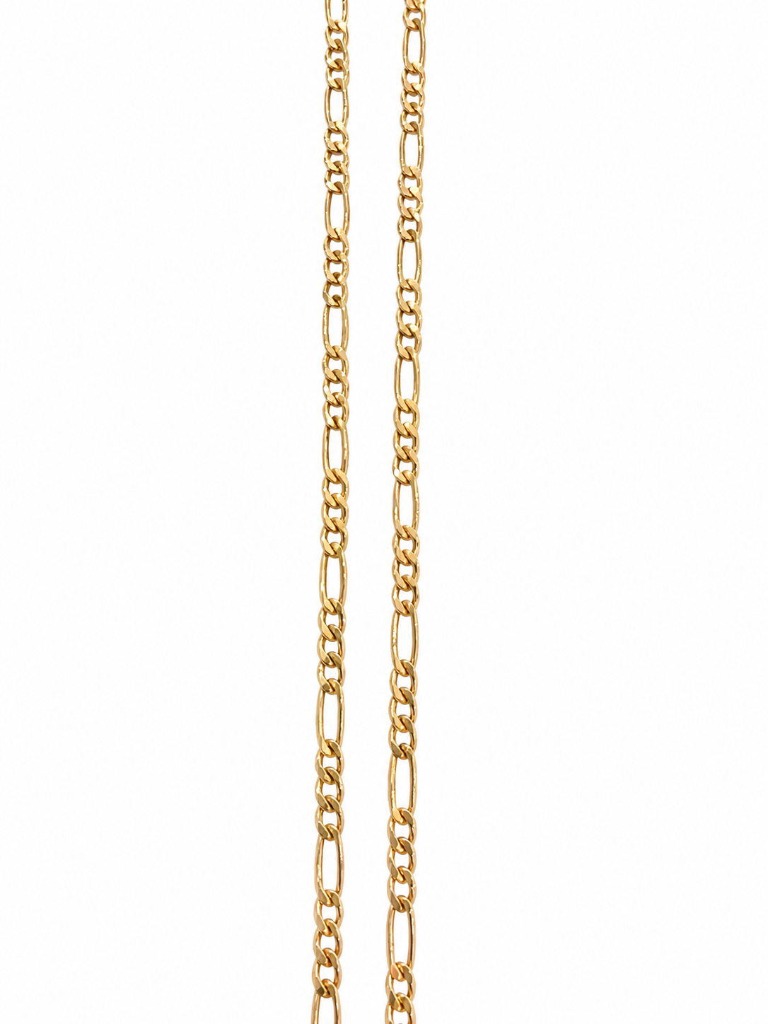 14KT Yellow Gold 2 MM Figaro Link Chain