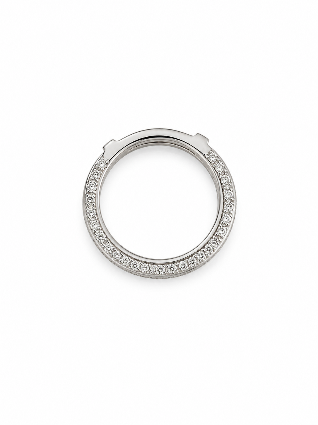 10KT White Gold 1.00 CTW Ring Guard [K39H]
