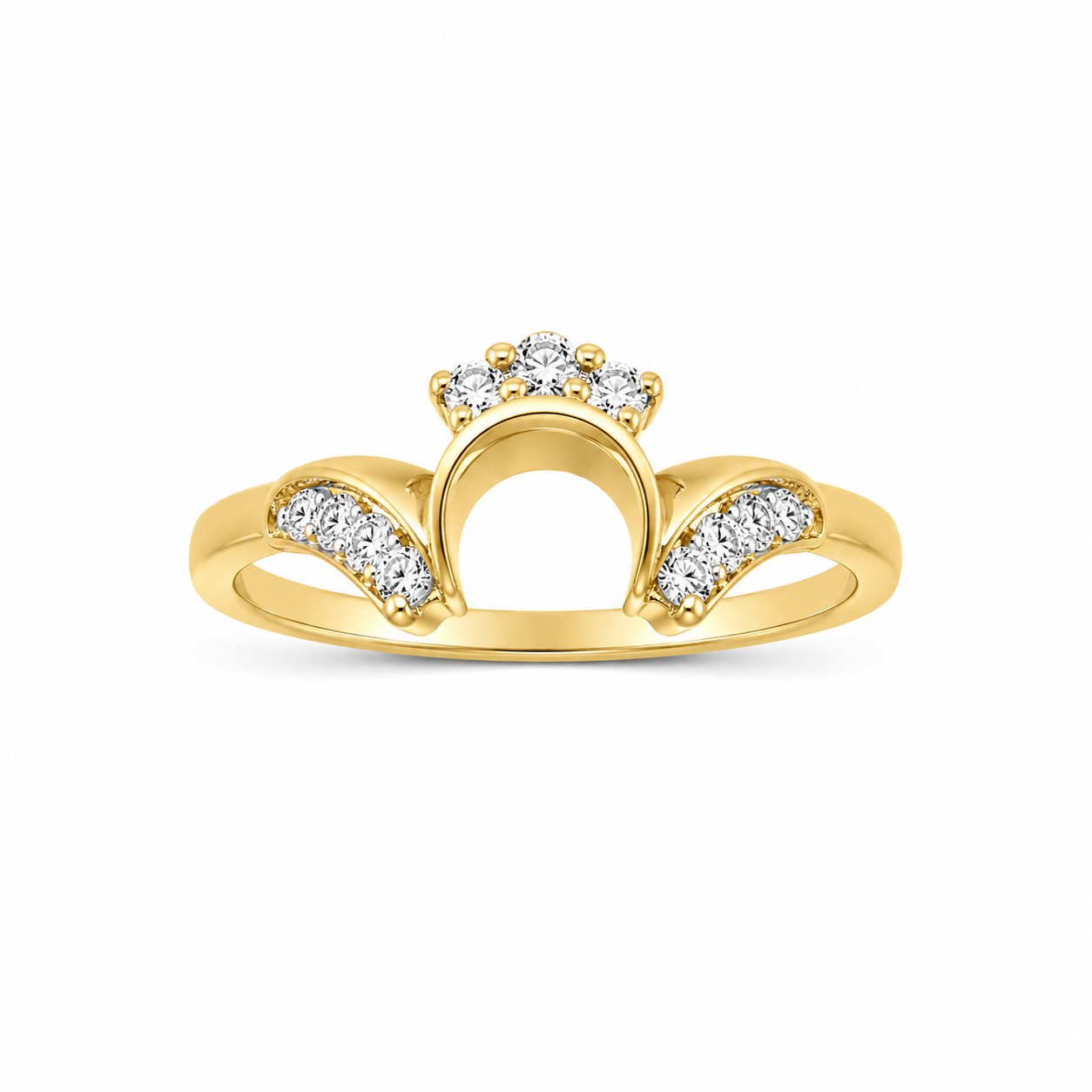 14KT Yellow Gold 0.50 CTW Diamond Enhancer Ring [K14H]