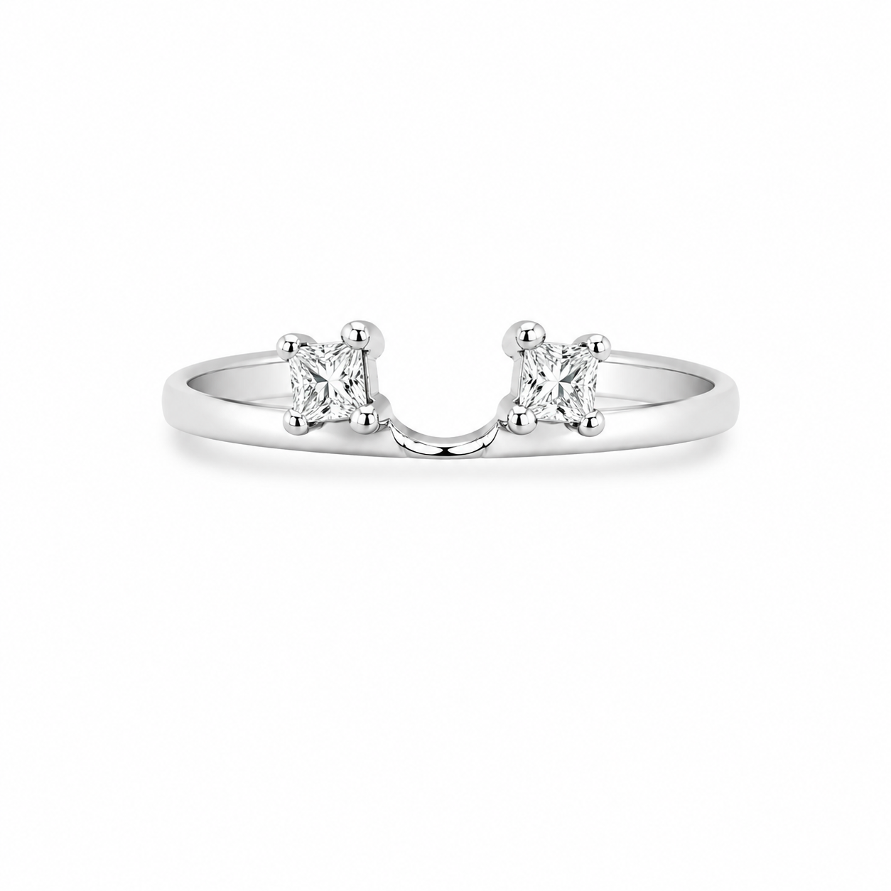 14KT White Gold 0.50 CTW Diamond Enhancer Ring [K14H]