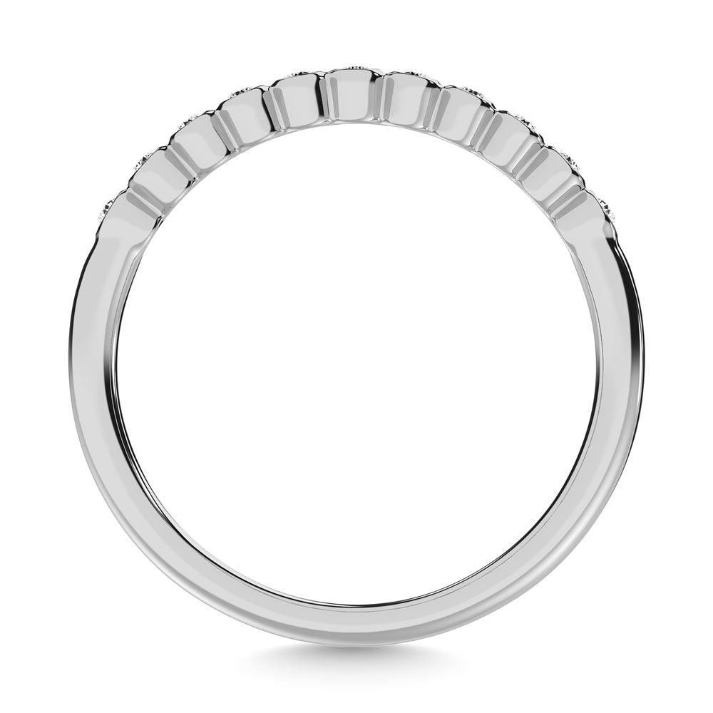 Diamond 1/20 Ct.Tw. Stackable Band In 10K White Gold