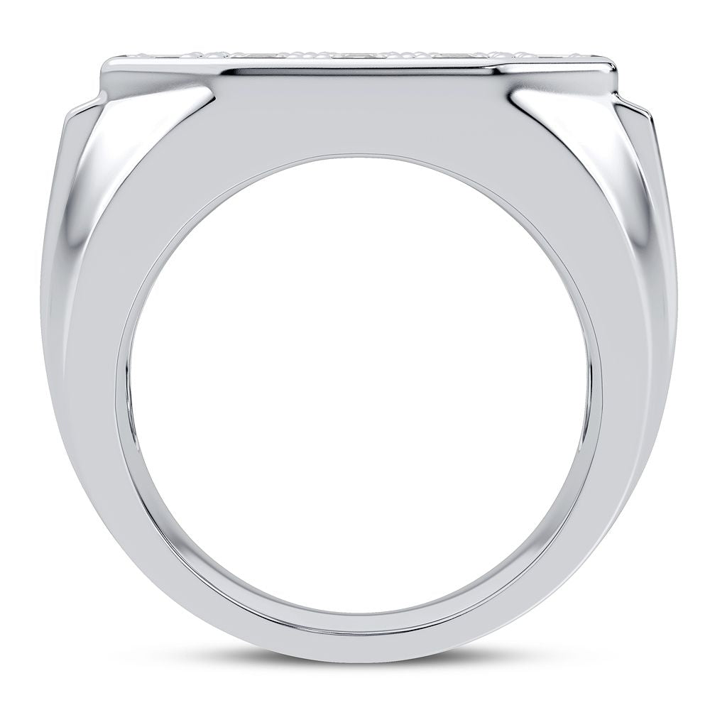 14K White Gold Exquisite 3.00Ct Diamond Ring