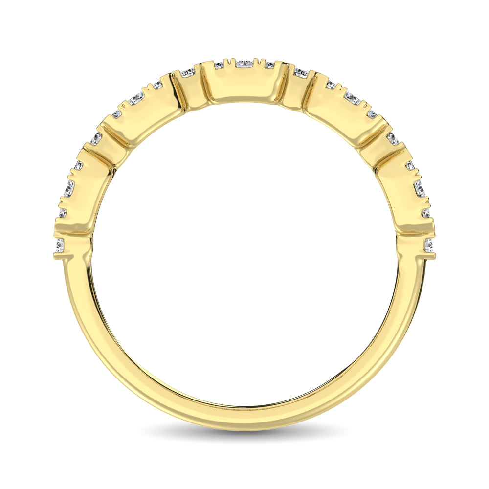 14K Yellow Gold  1 Ct.Tw. Diamond Fashion Ring
