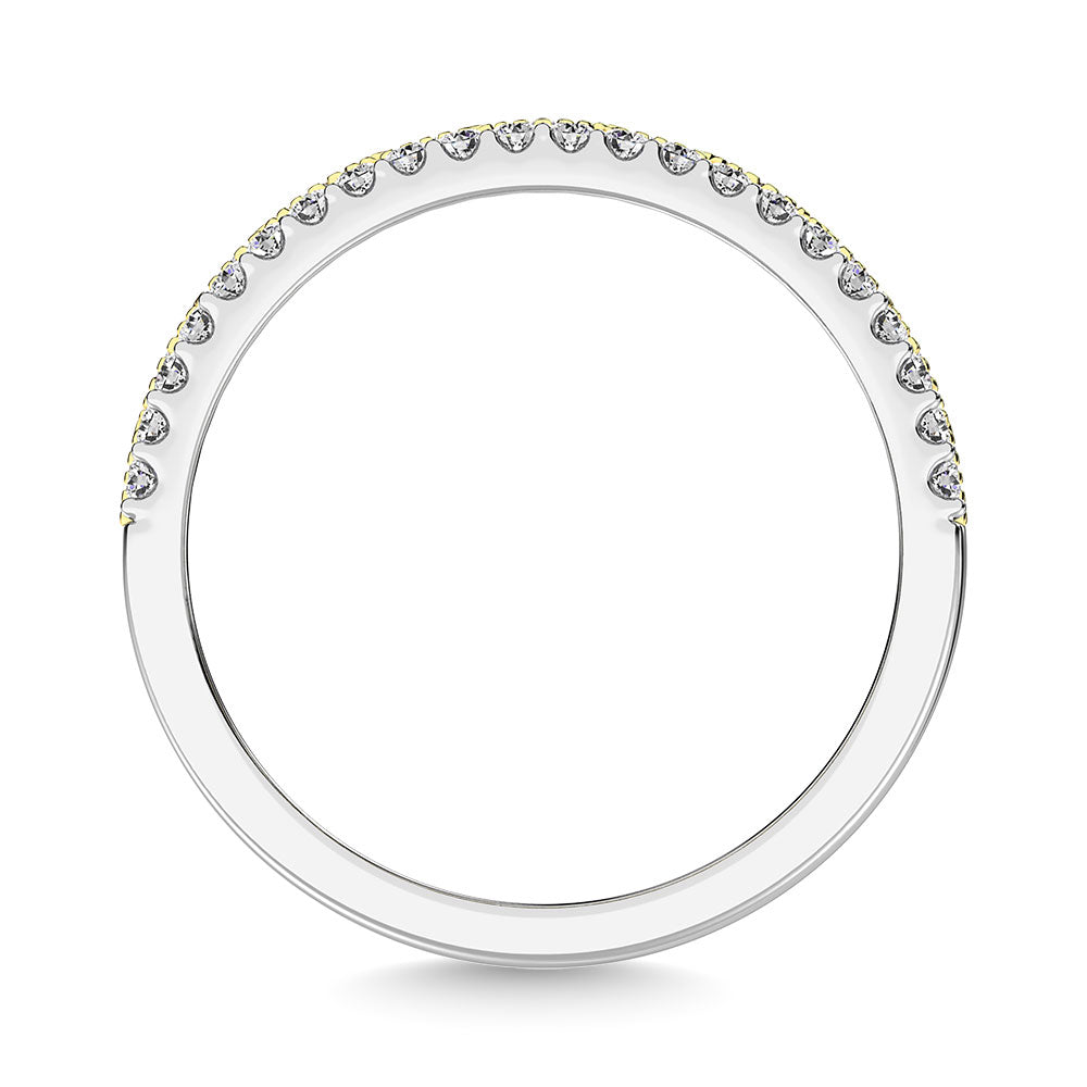 Diamond 3/8 Ct.Tw. Fashion Band In 10K Two Tone Gold