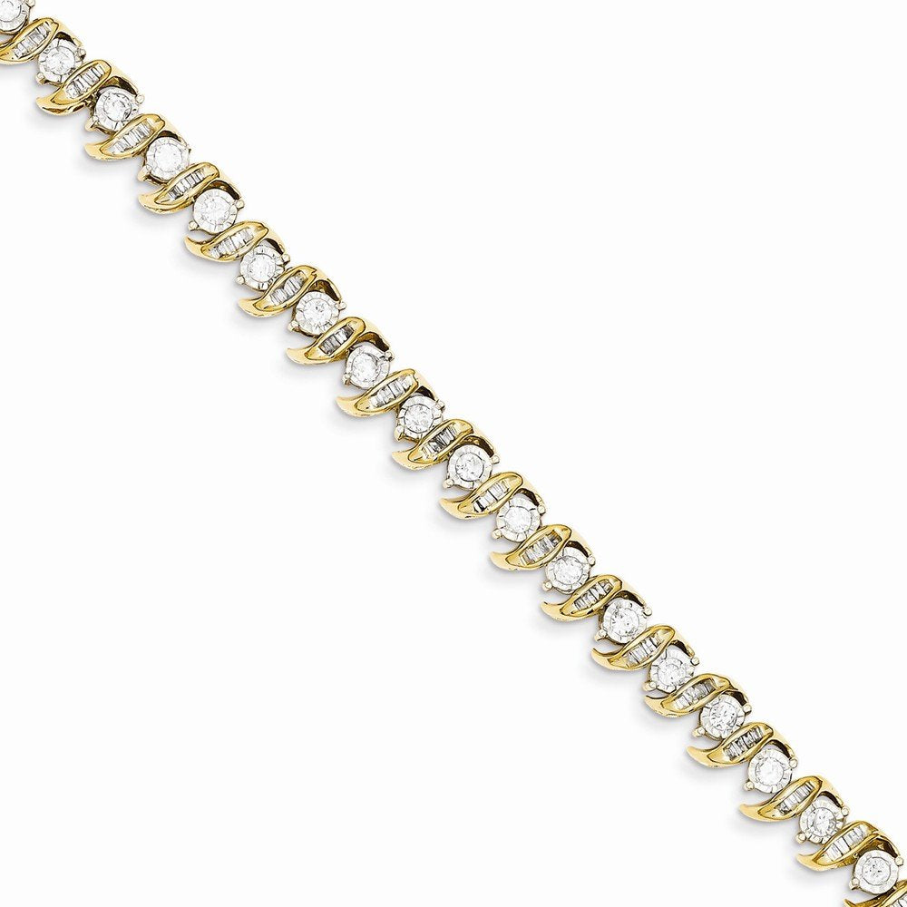 14K Diamond Bracelet