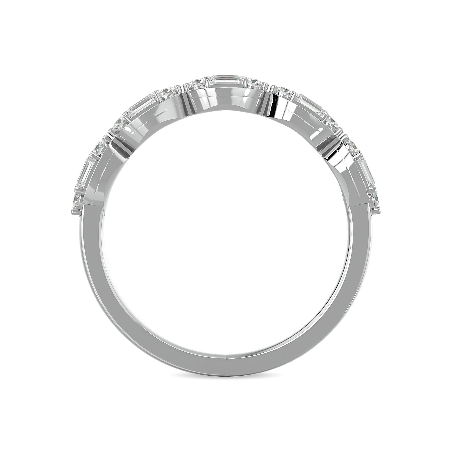 Diamond 1/3 ct tw Band in 14K White Gold