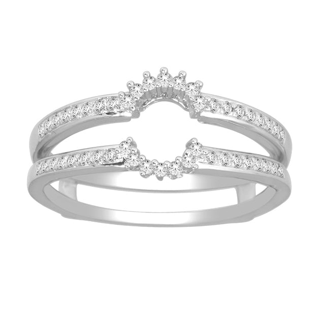 14K White 0.23Ct D-Enhancer