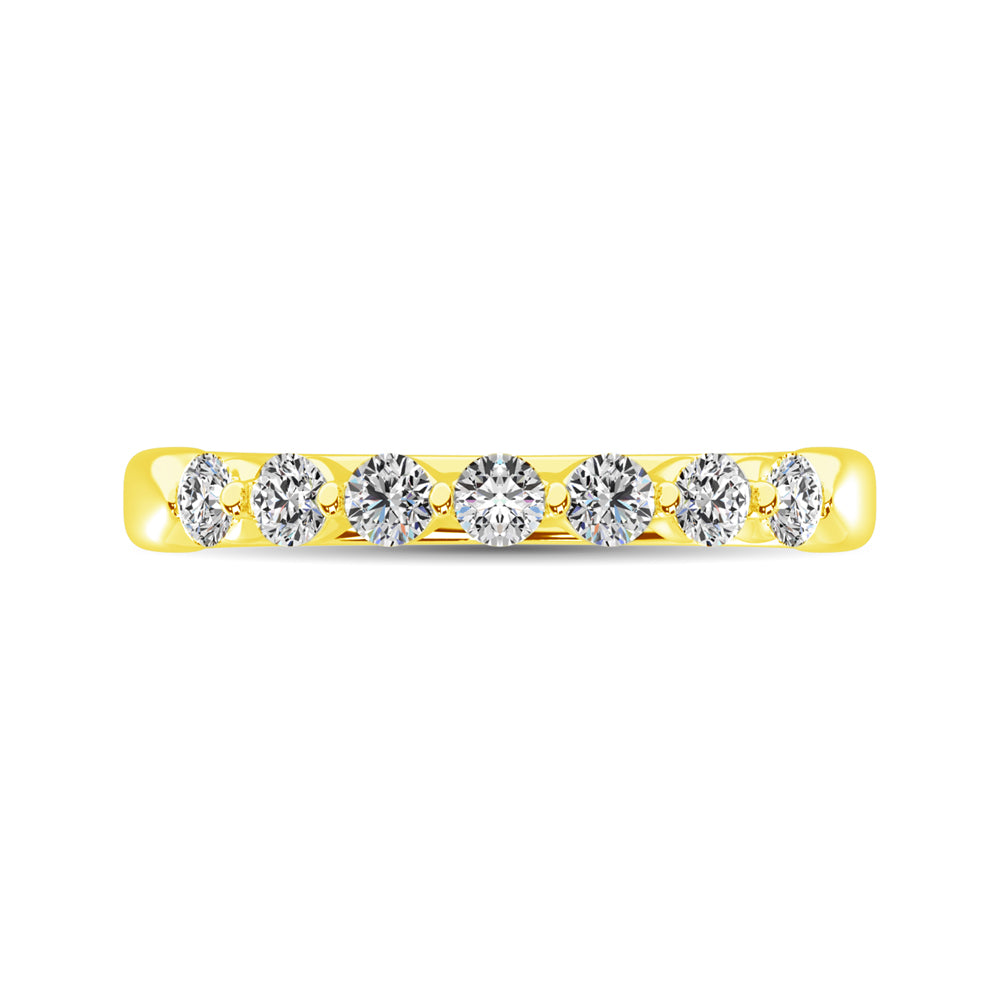 10K Yellow Gold Diamond 1/2 Ct.Tw. Ladies Band