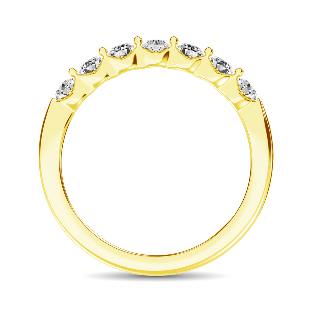 10K Yellow Gold Diamond 1/2 Ct.Tw. Ladies Band