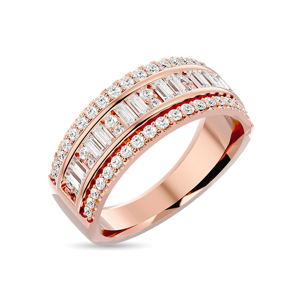 Diamond 1 Ct Tw Fashion Ring In 14K Two Tone Gold