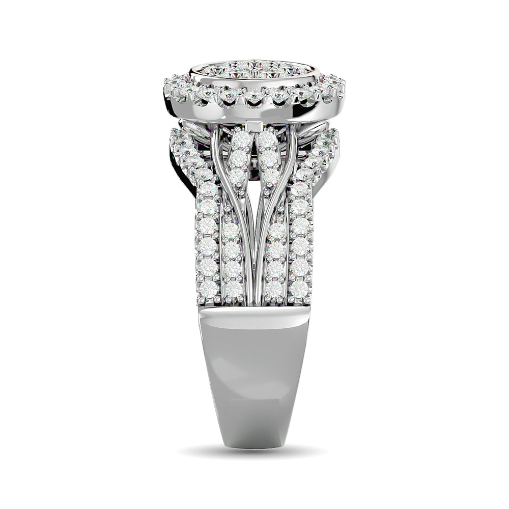 Diamond Engagement Ring 1 Ct Tw In 10K White Gold