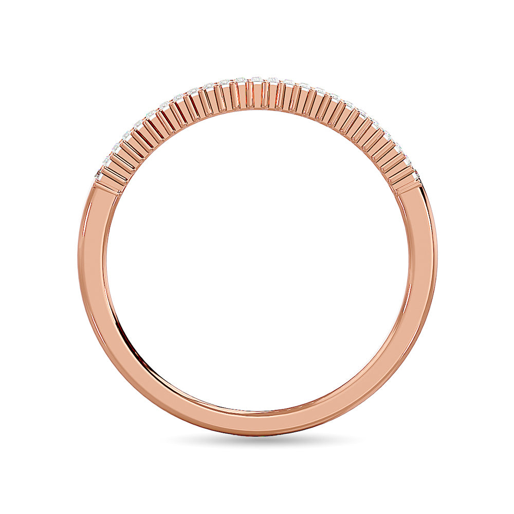 Diamond Anniversary Band 1/6 ct tw in 14K Rose Gold
