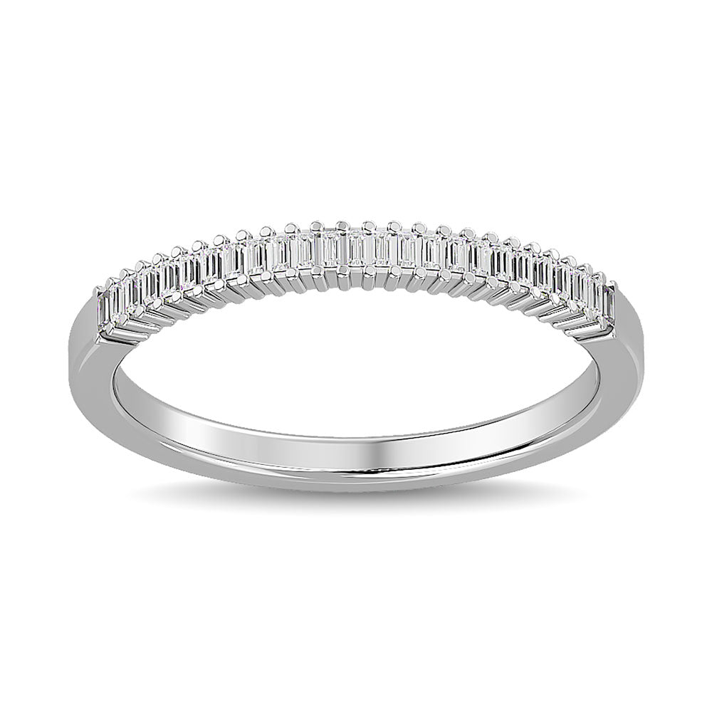Diamond 1/2 Ct Tw Anniversary Band In 14K White Gold