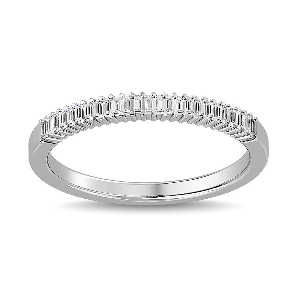 Diamond 1/2 Ct Tw Anniversary Band In 14K White Gold