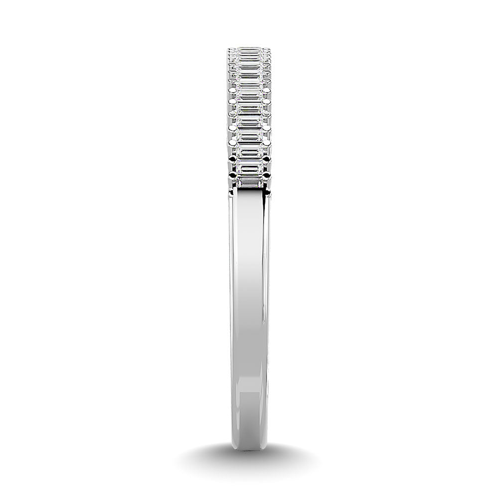 Diamond 1/2 Ct Tw Anniversary Band In 14K White Gold